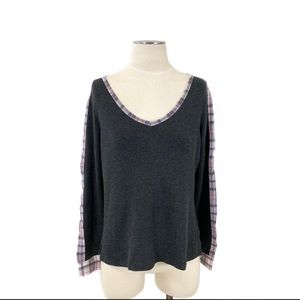 Victoria’s Secret- Charcoal Gray Thermal Sleep Top